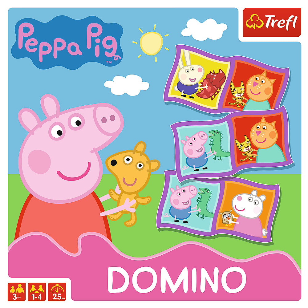 Joc trefl domino peppa pig