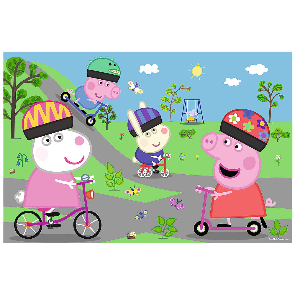 Puzzle trefl 24 maxi purcelusa peppa pig