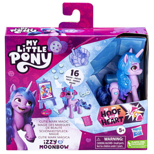 My little pony cutie mark magic figurina izzy moonbow 7.5cm