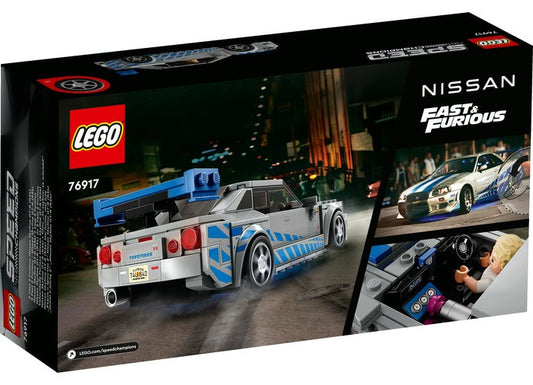 Lego speed champions nissan skyline gt r 76917