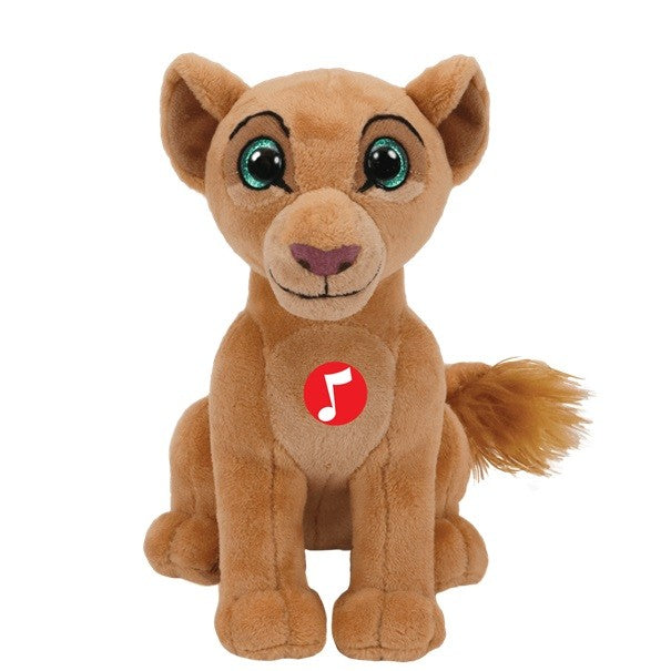 Plus ty 15cm beanie babies disney regele leu nala cu sunete