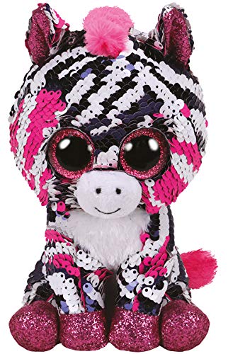 Plus ty 15cm boos zebra zoey cu paiete