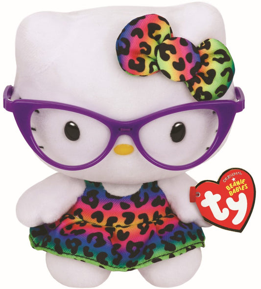 Plus ty 15cm beanie babies hello kitty fashionista