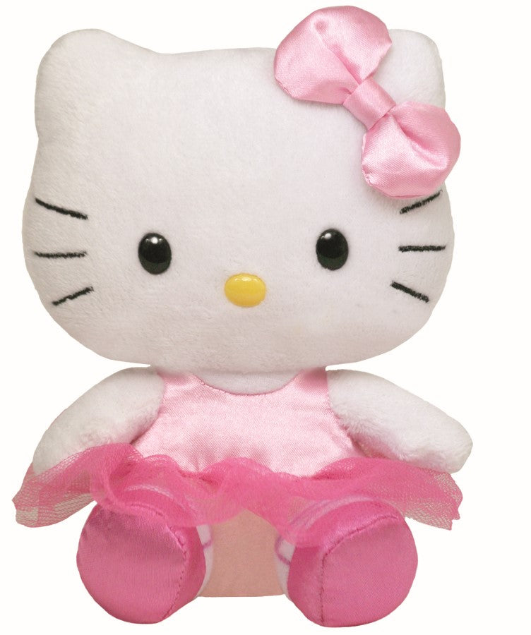 Plus ty 15cm beanie babies hello kitty balerina