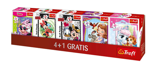 Puzzle trefl mini 60 licente disney pentru fetite