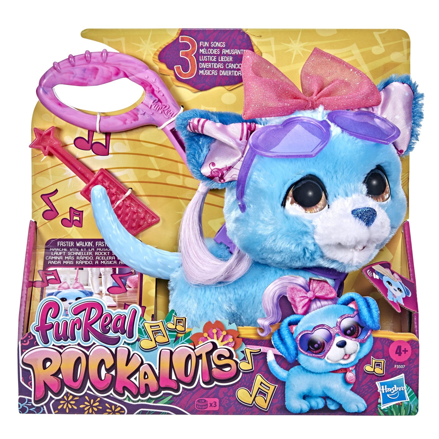 Furreal catelus interactiv rockalots