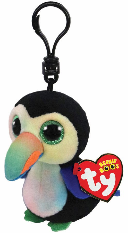 Plus breloc ty 8.5cm boos beaks pasarea tucan