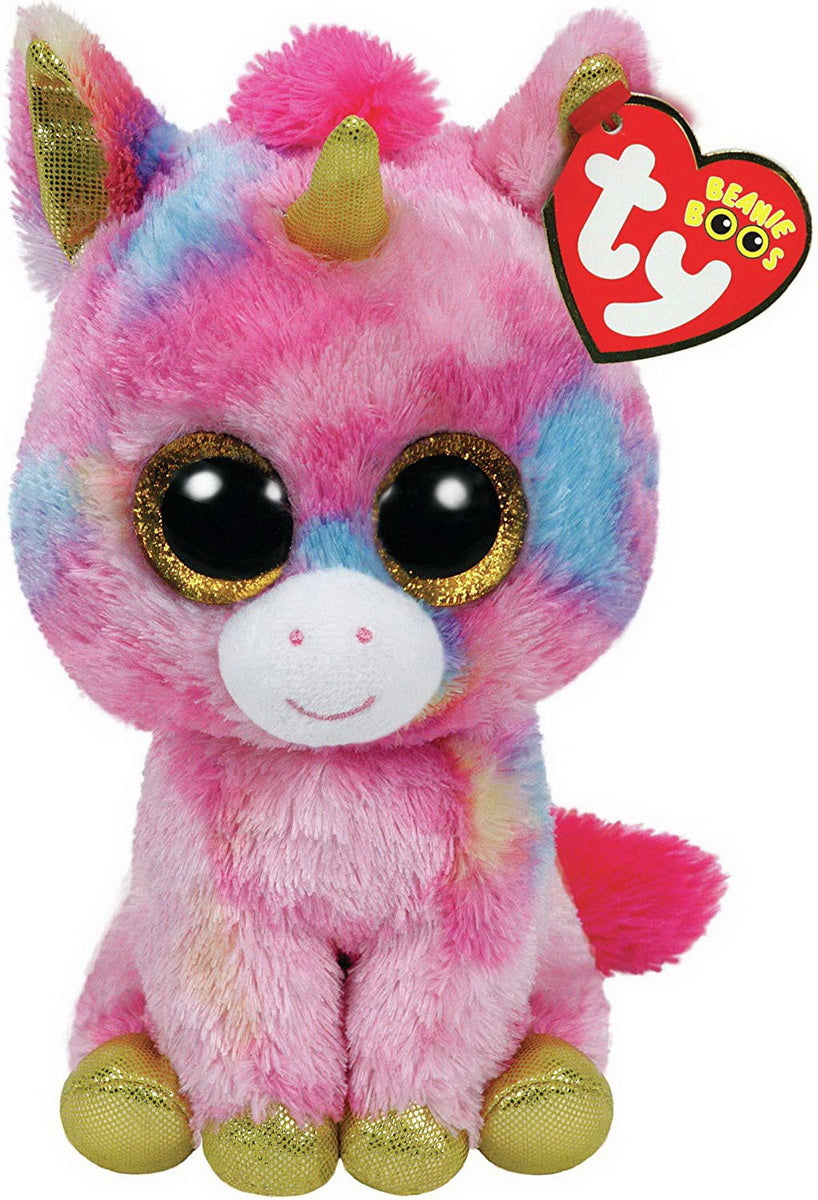 Plus ty 15cm boos fantasia unicornul colorat