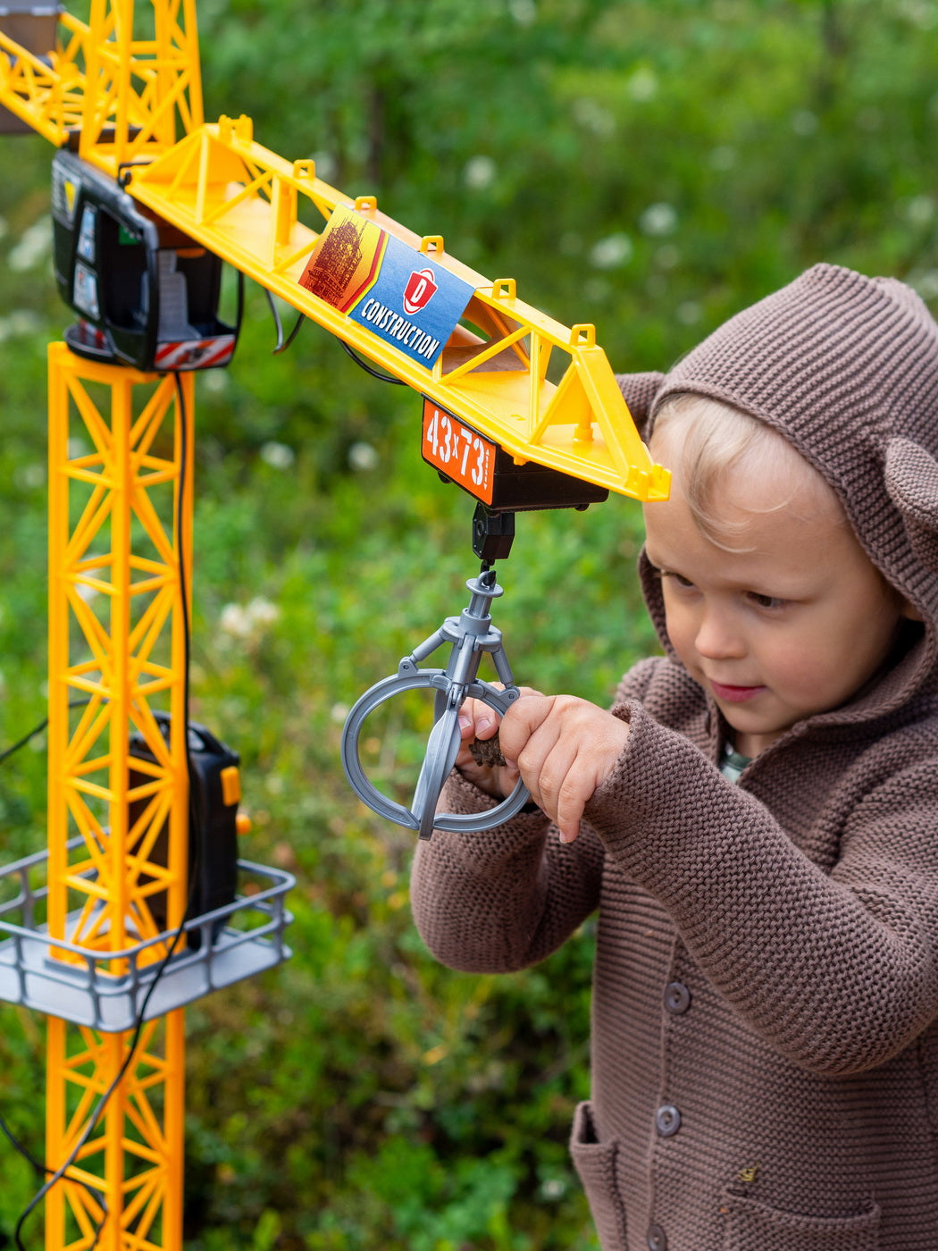 Dickie macara mega crane 120 cm cu telecomanda