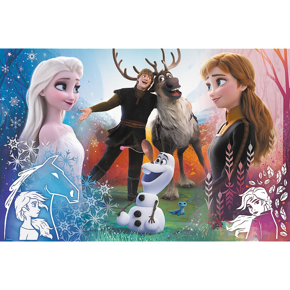 Puzzle trefl 300 disney frozen 2 magia