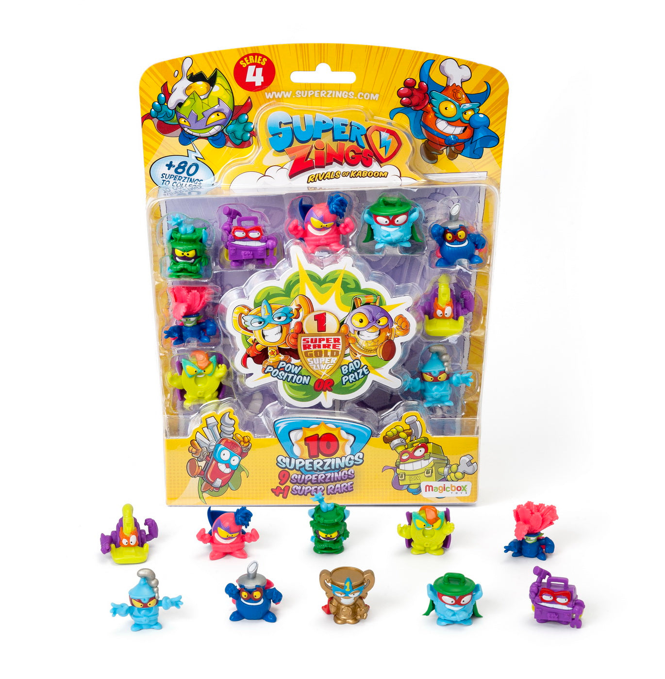 Superzings 4 set de 10 figurine