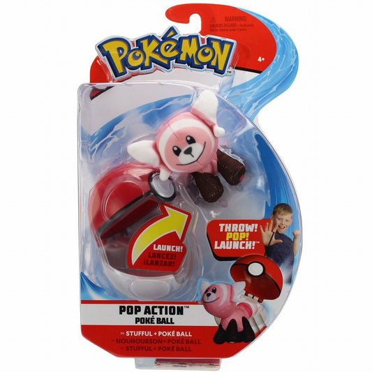 Pokemon figurina stufful in bila lansatoare