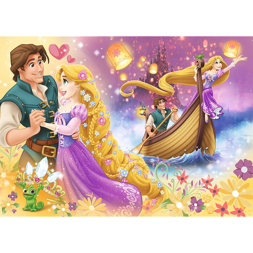 Puzzle trefl 200 lumea magica a printesei rapunzel