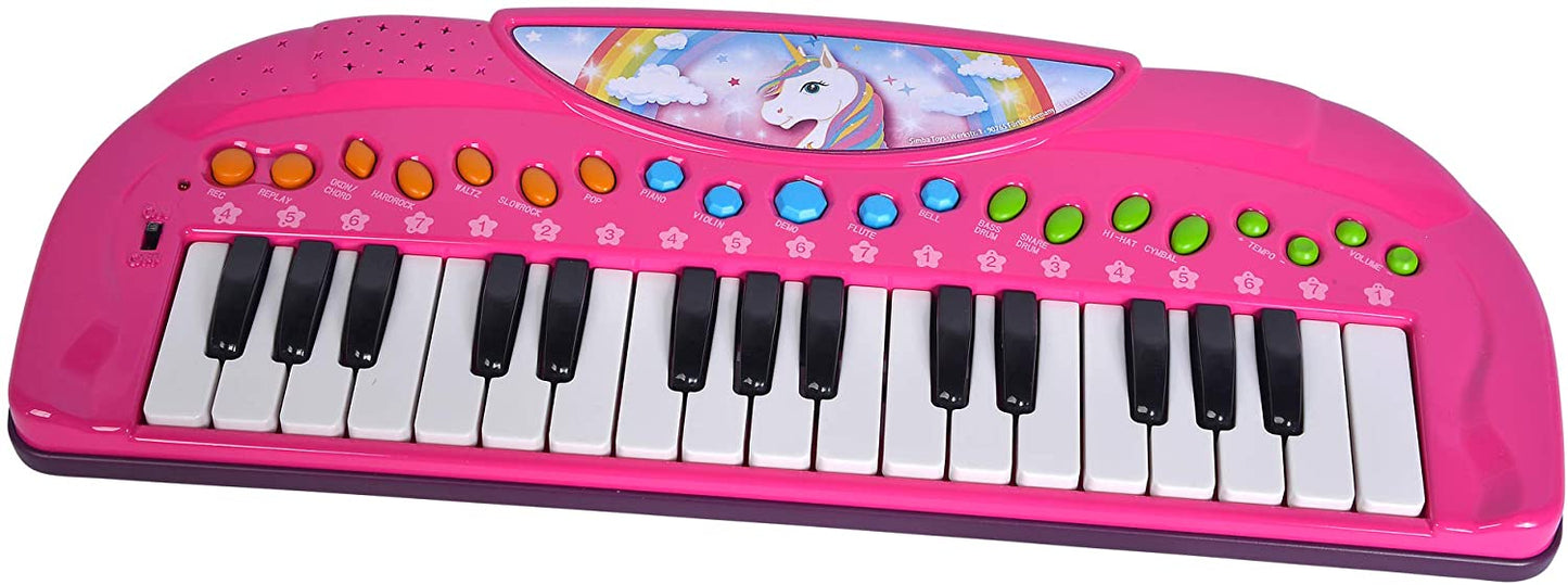 Orga unicorn my music world 42cm roz