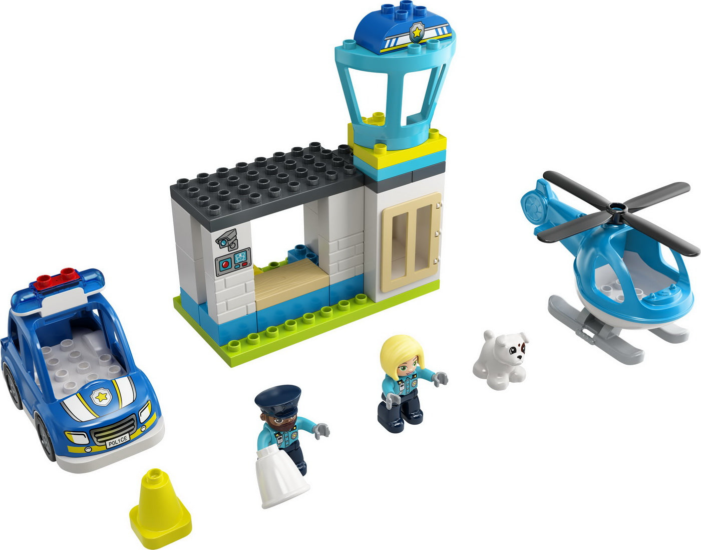 Lego duplo sectie de politie si elicopter 10959