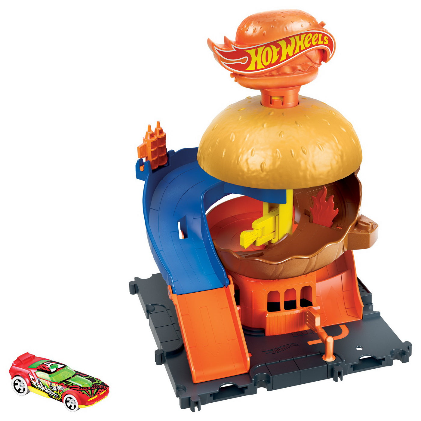 Hot wheels city restaurant