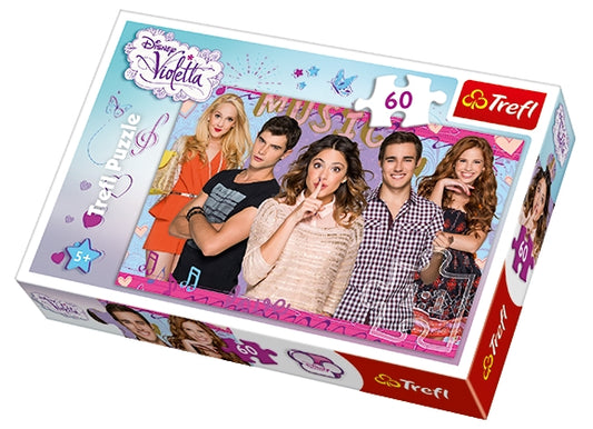 Puzzle trefl 60 violeta