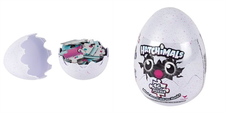 Puzzle hatchimals in ou 46 piese