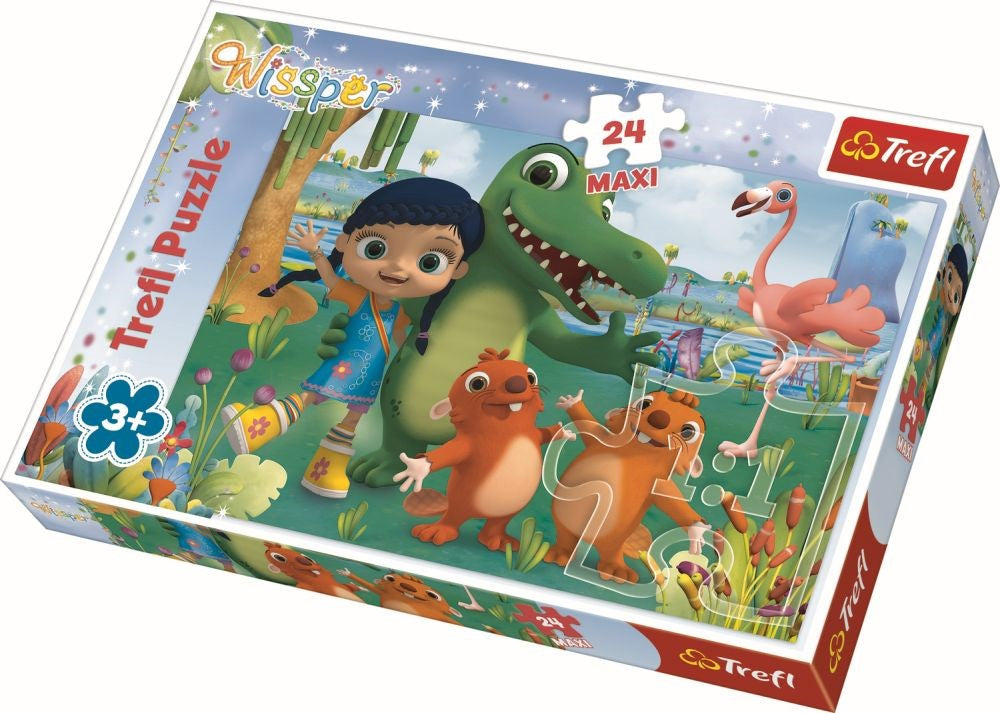 Puzzle trefl 24 maxi o lume a prieteniei