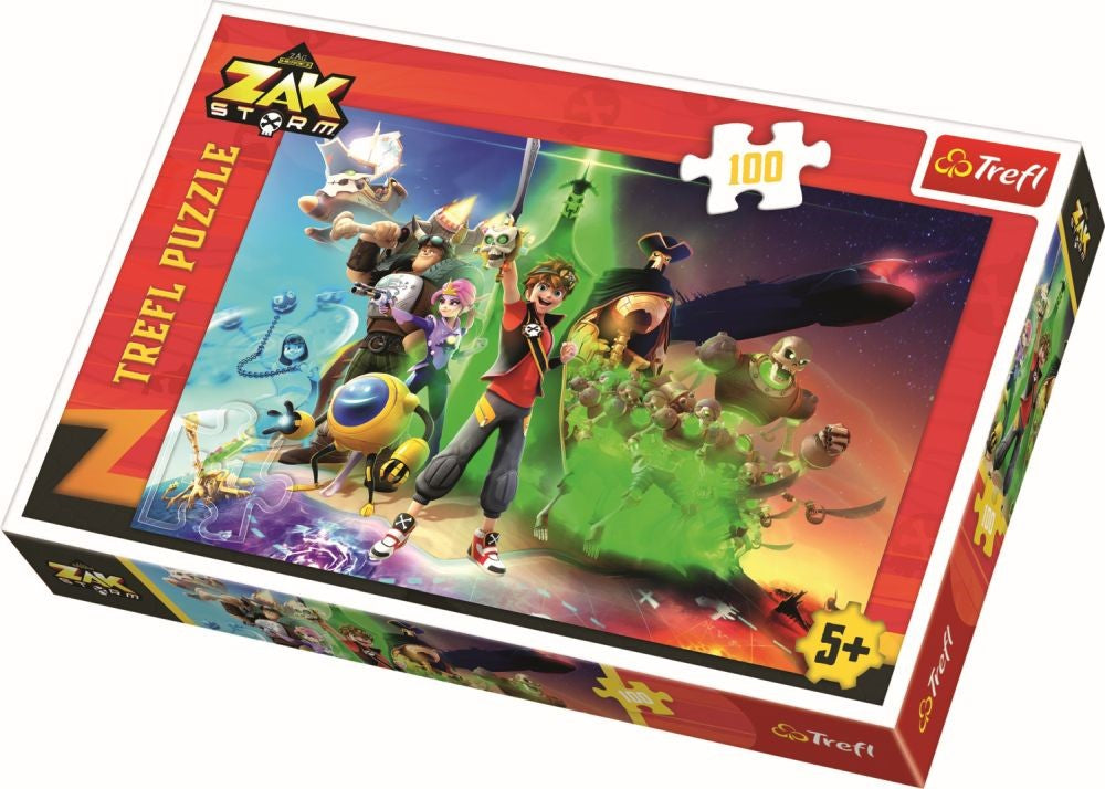 Puzzle trefl 100 cucerind marile