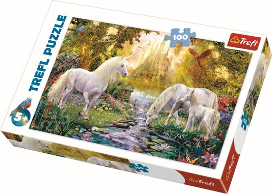 Puzzle trefl 100 gradina secreta