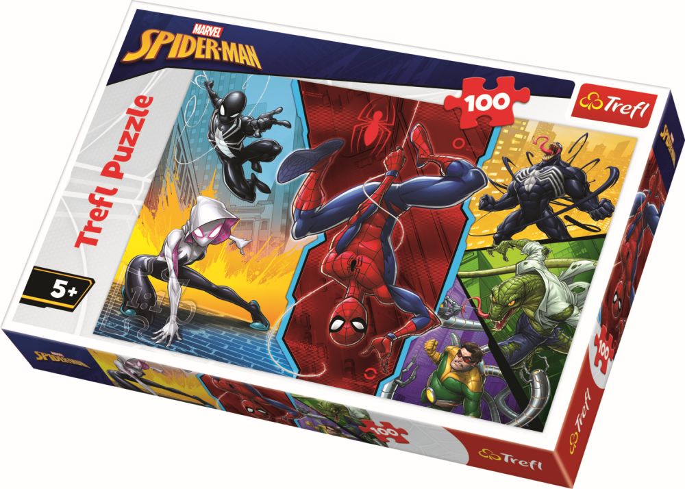 Puzzle trefl 100 spiderman