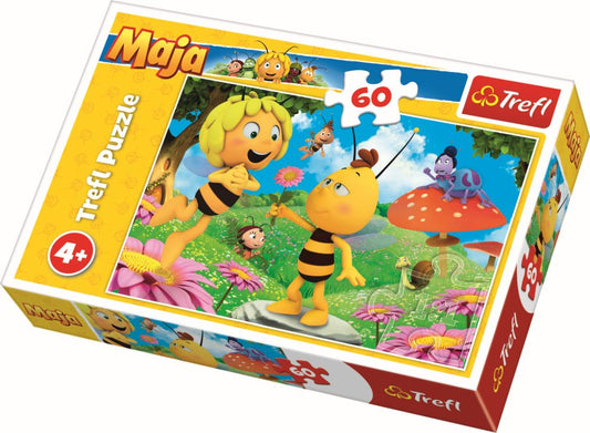 Puzzle trefl 60 florile albinutei maya