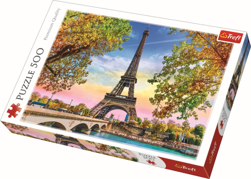 Puzzle trefl 500 romanticul paris