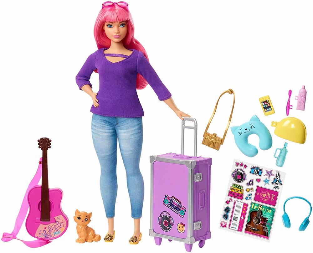 Papusa barbie travel daisy