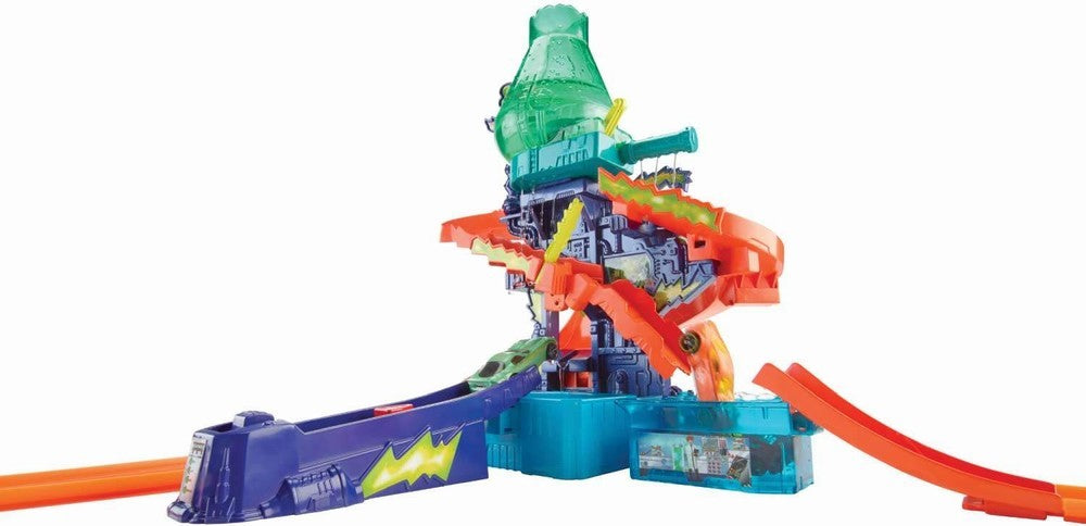 Hot wheels playset culori schimbatoare laboratorul stiintific