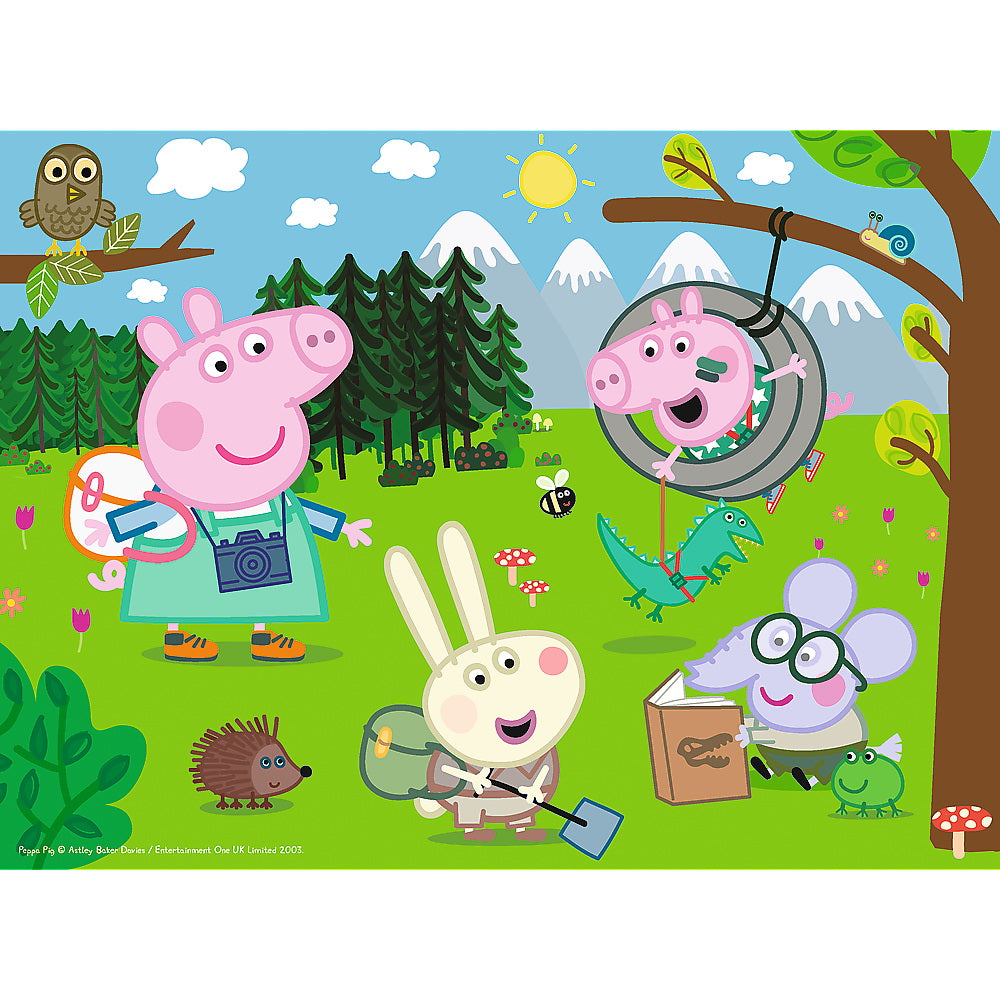 Puzzle trefl 30 peppa pig in drumetie