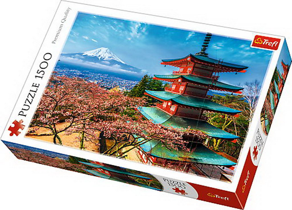 Puzzle trefl 1500 muntele fuji