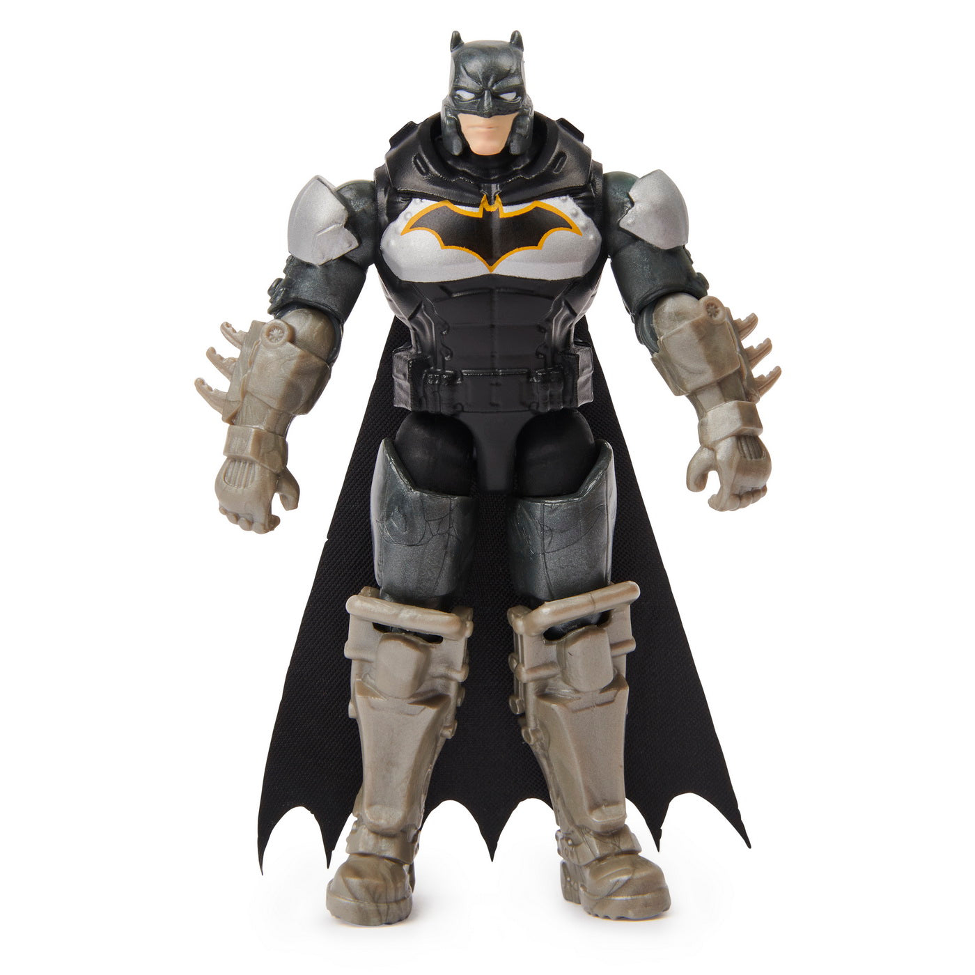 Figurina batman in costum cu armura 10cm cu accesorii surpriza