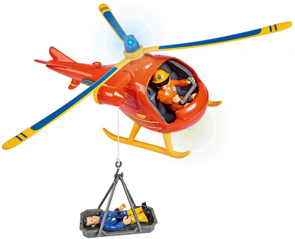 Elicopter pompierul sam wallaby cu figurina si accesorii