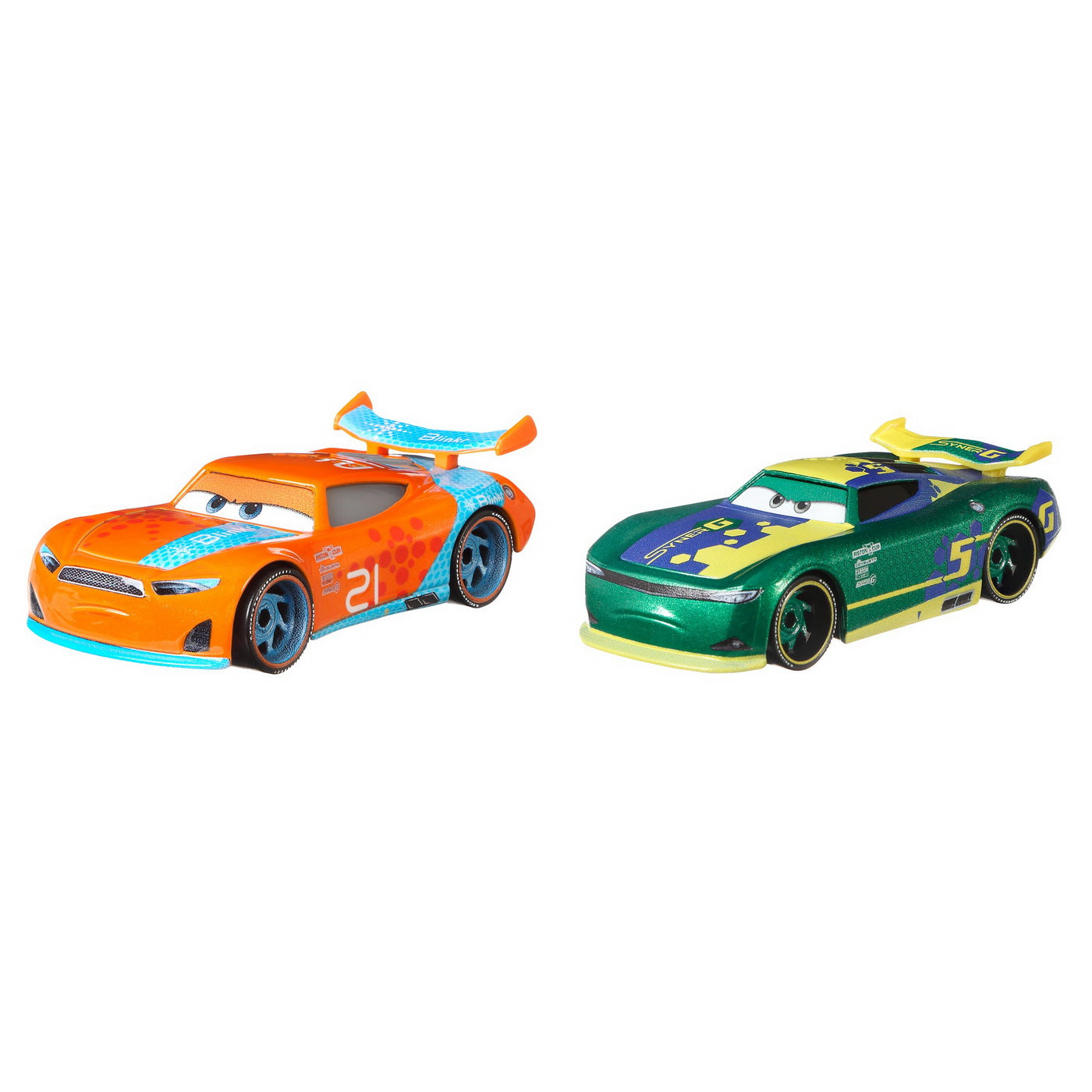 Cars3 set 2 masinute metalice rayan laney si eric braker