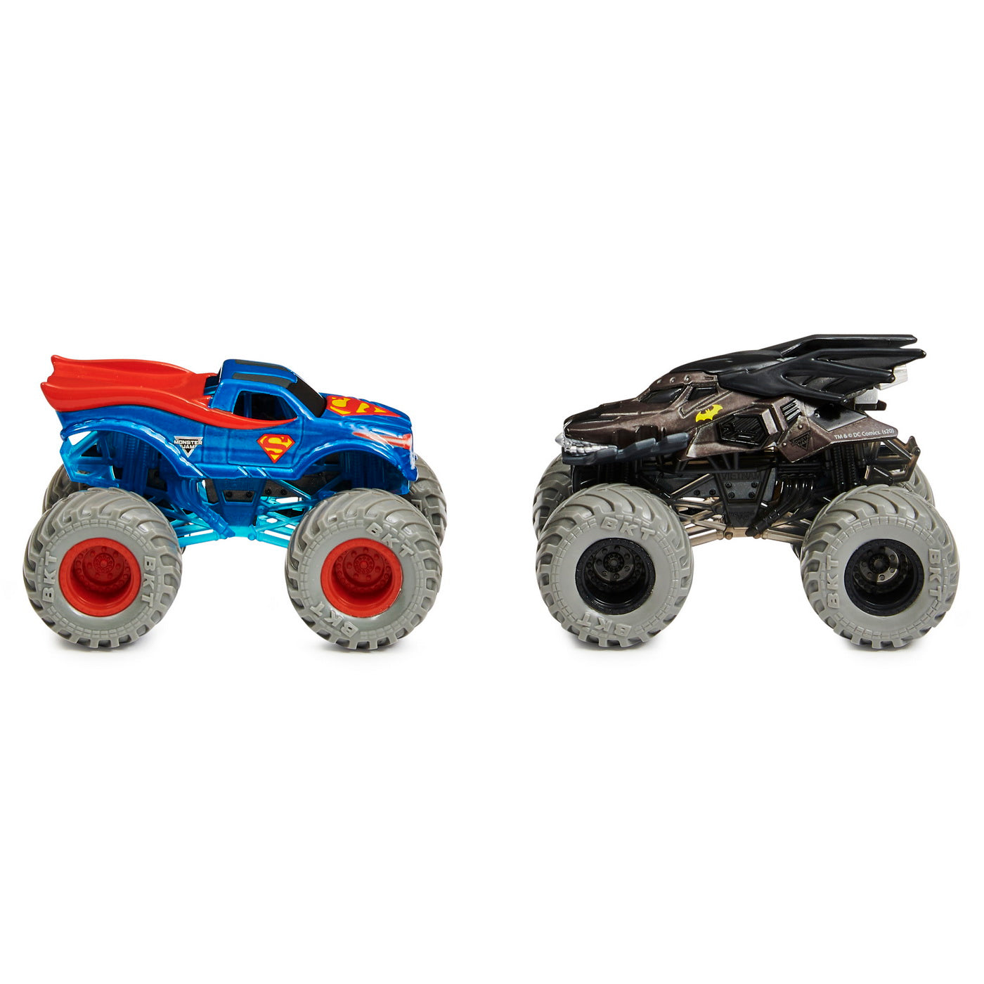 Monster jam set 2 masinute batman si superman color change