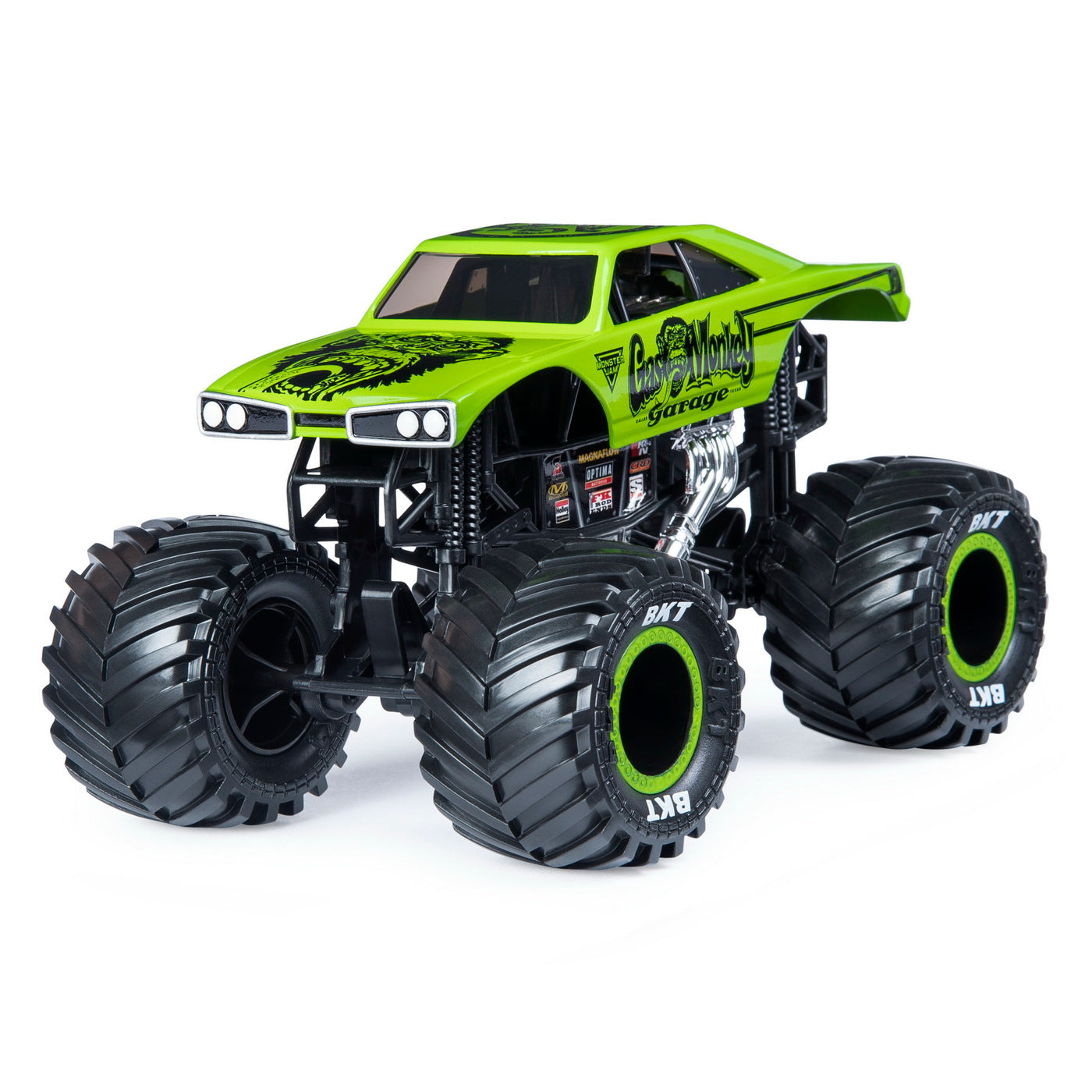 Monster jam macheta metalica scara 1 la 24 gas monkey garage