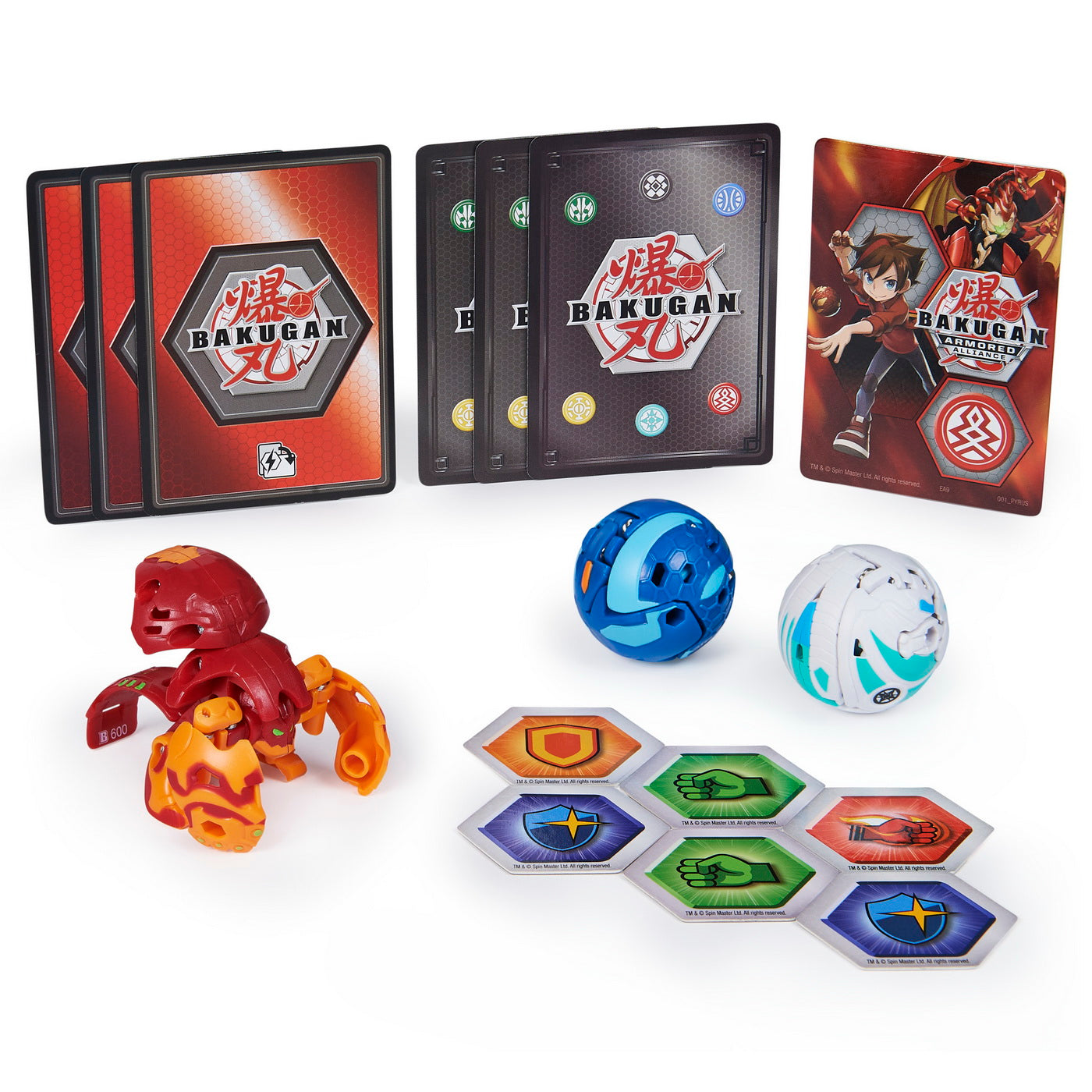 Bakugan s2 pachet de start barbetra, nillious si tretorous ultra