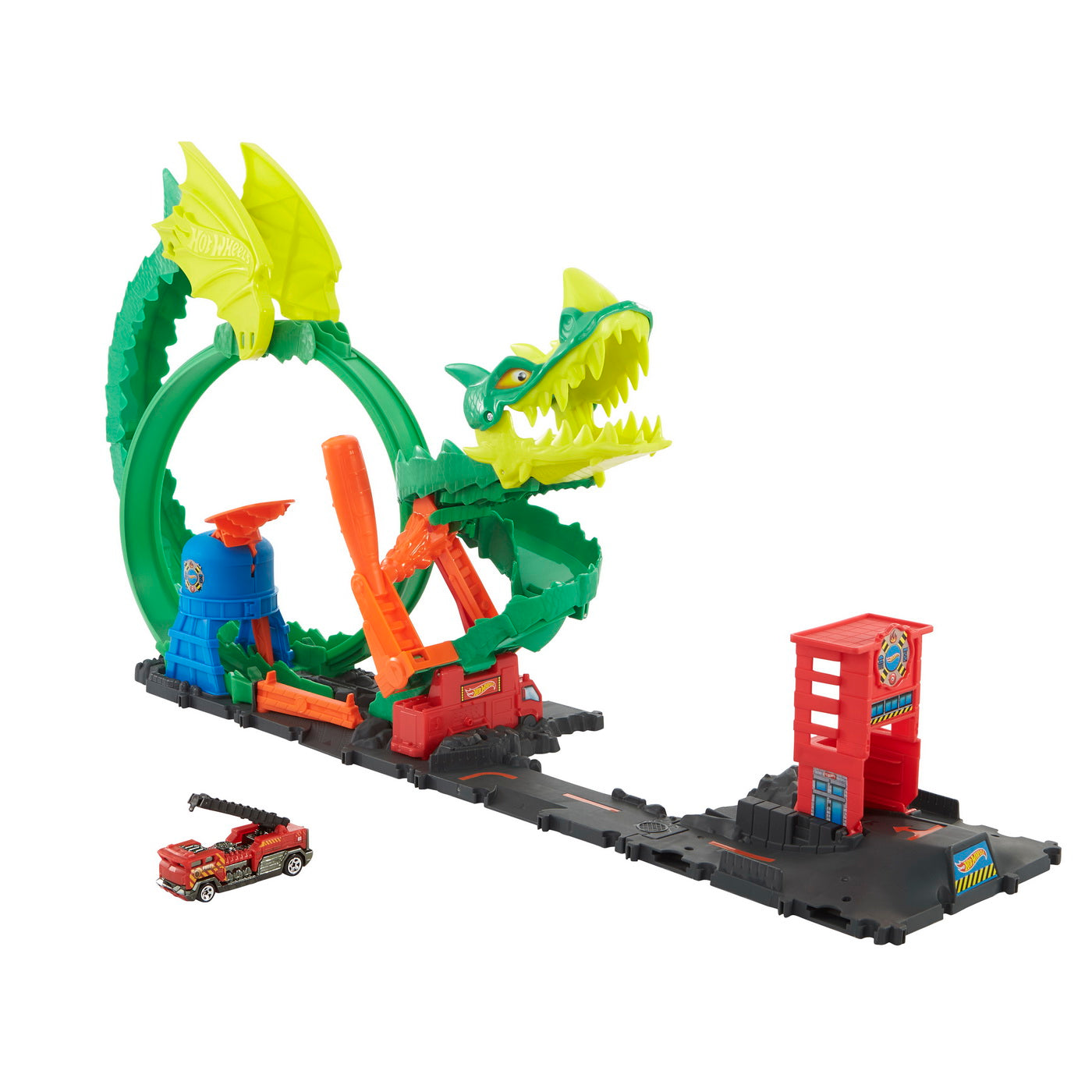 Hot wheels city cursa dragonului