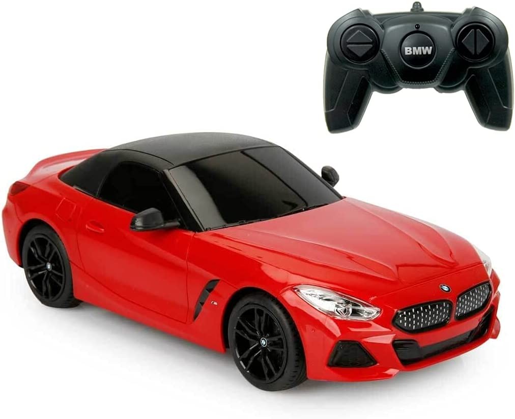 Masina cu telecomanda bmw z4 roadster rosu scara 1 la 18