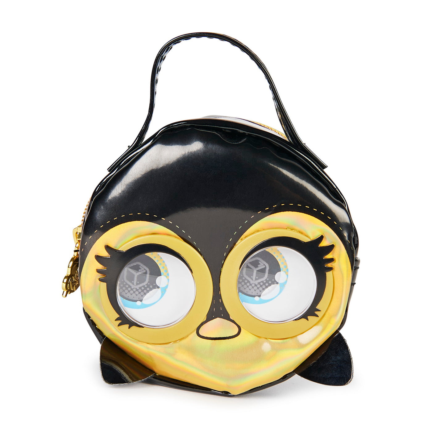 Purse pets gentuta micro pinguin negru