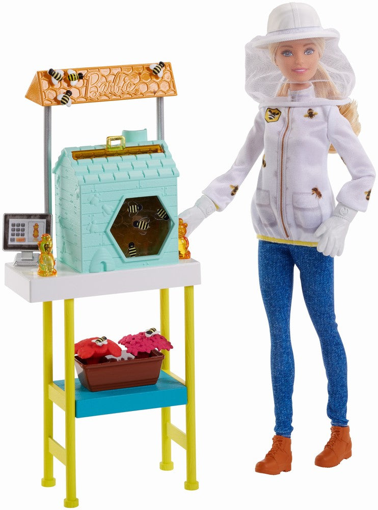 Barbie cariere set mobilier cu papusa apicultor