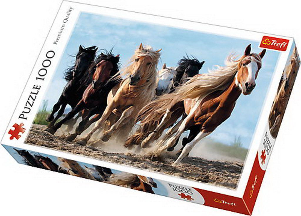 Puzzle trefl 1000 cai la galop