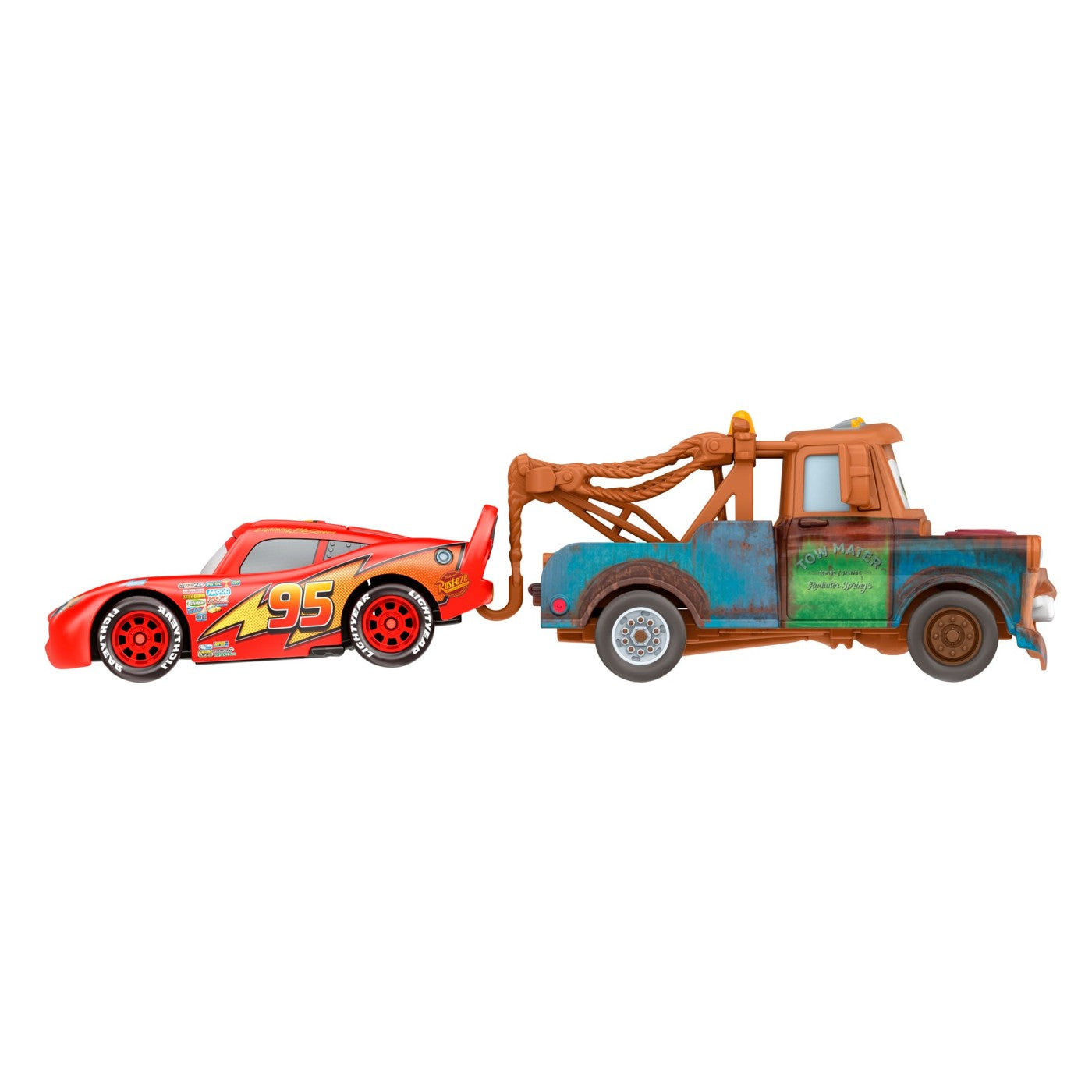 Cars3 set 2 masinute metalice fulger mcqueen si mater