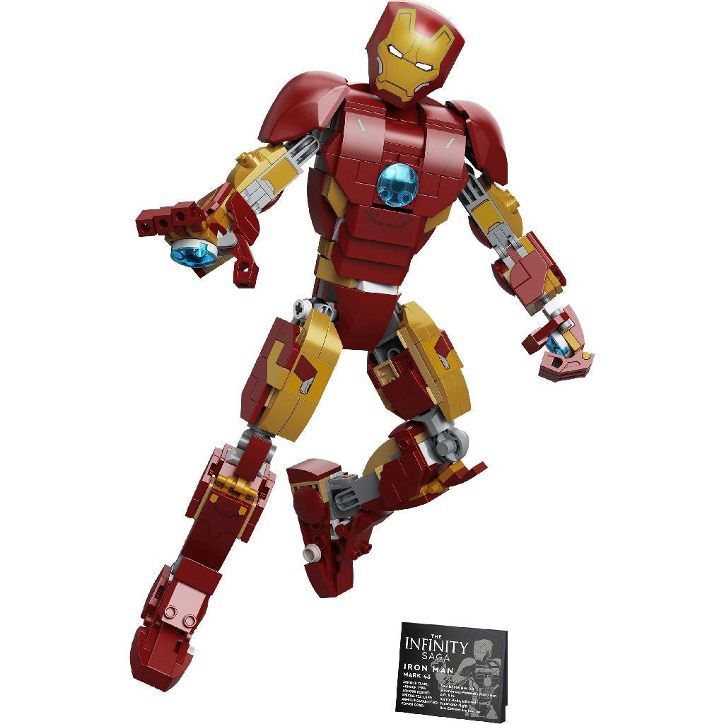 Lego superheroes figurina iron man 76206