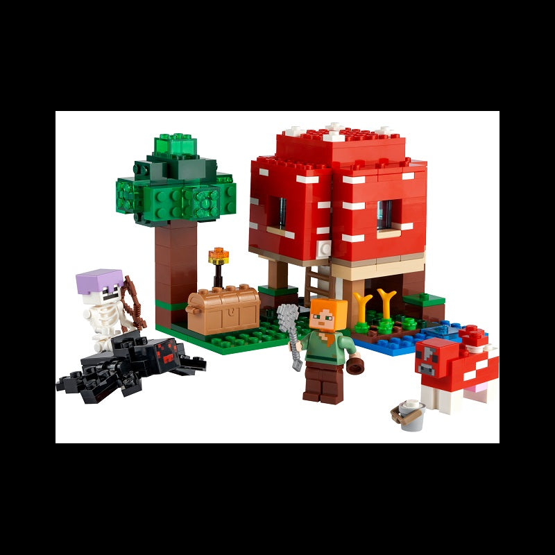 Lego minecraft casa ciuperca 21179