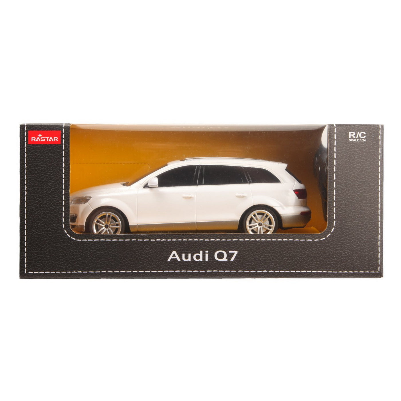 Masina cu telecomanda audi q7 alb scara 1 la 24