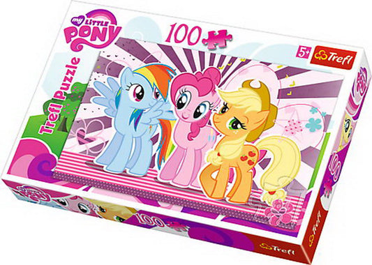 Puzzle trefl 100 despre prietenie my little pony