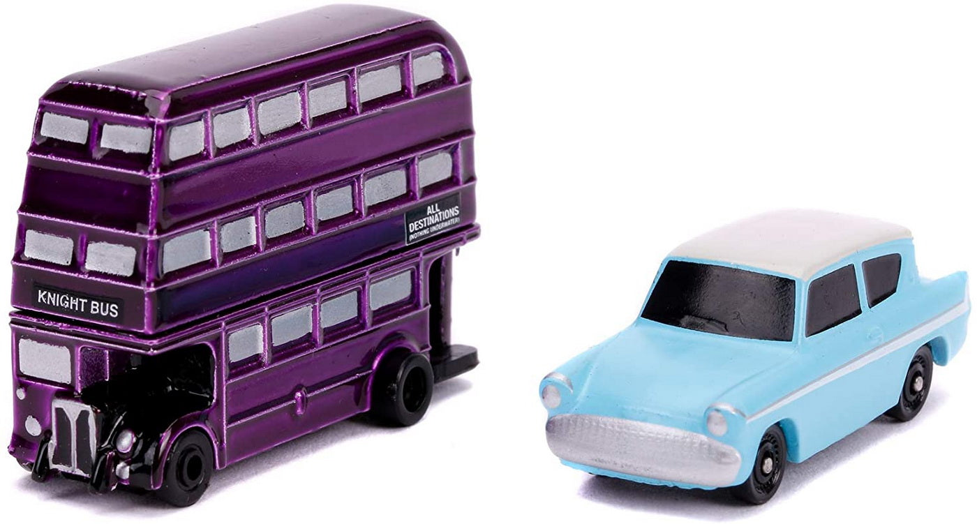 Harry potter2 set 2 masinute the knight bus si ford anglia 1959