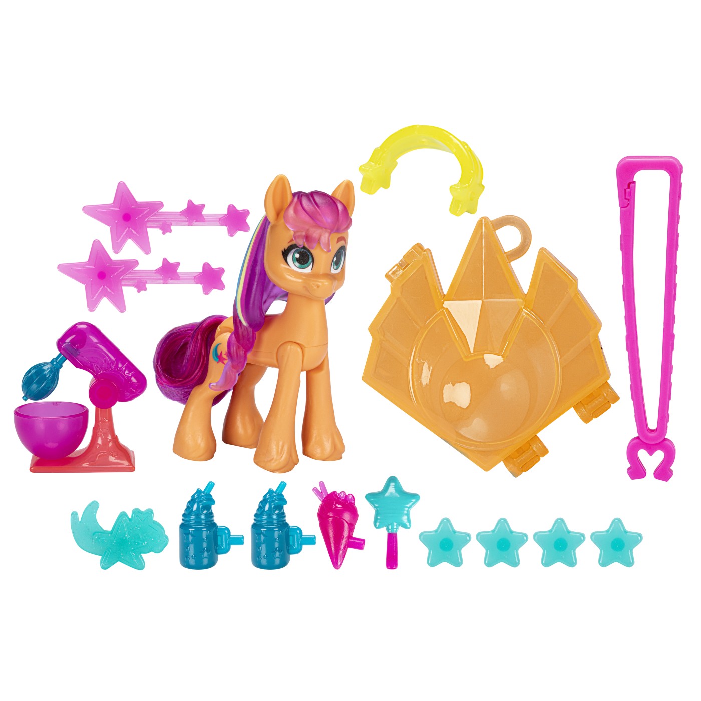 My little pony cutie mark magic figurina sunny starscout 7.5cm